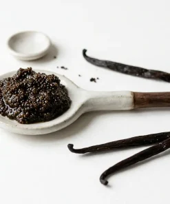 Caviar de vanille Bourbon de Madagascar — graines noires