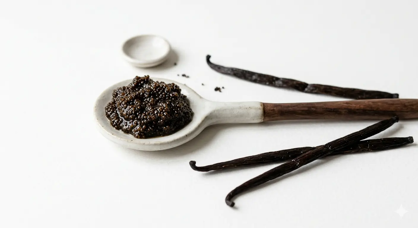 Caviar de vanille Bourbon de Madagascar 3 Caviar de vanille Bourbon de Madagascar — graines noires