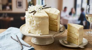 Cake moelleux à la vanille intense — vanille de Madagascar