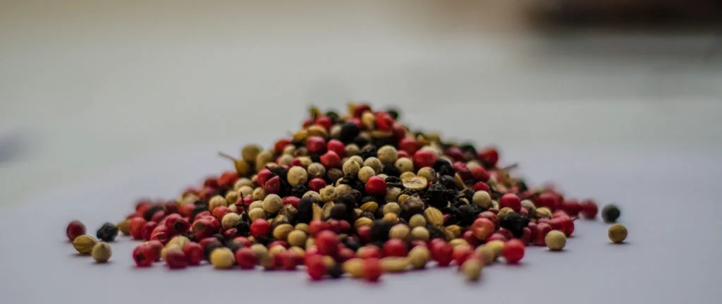 Accords mets-épices : que marier avec la vanille et les épices malgaches 1 Mélange d'épices de Madagascar — poivre, cannelle, clou de girofle